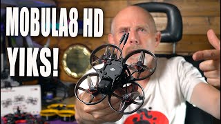 Happymodel Mobula8 HD 12S 85mm Whoop DJI O3  review setup and flight footage [upl. by Larisa]