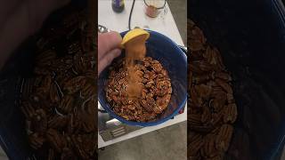 Making Pecan Pie Moonshine For Thanksgiving thanksgiving moonshine pie alcohol [upl. by Maibach211]