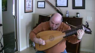 Ciacona in g minor by SL Weiss for Baroque Lute [upl. by Inoj]