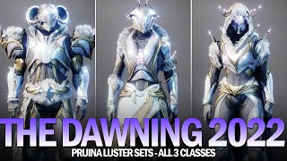 The Dawning 2022 Event Armor  Quick Ornament Preview amp Showcase In Game All 3 Classes Destiny 2 [upl. by Bevvy957]