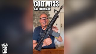 Colt M733 Commando Gas Blowback  Cybergun VFC Airsoft [upl. by Ymij]