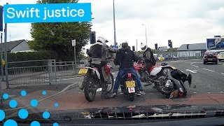 Police Intercept Moped Thieves in Manchester [upl. by Eisyak]