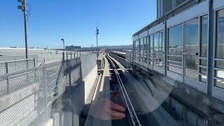 SFO Airport Airtrain Blue Line Part 1 [upl. by Georgeanne210]