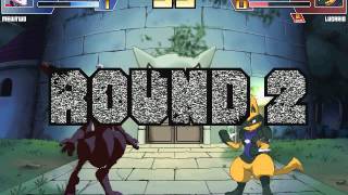 Random Mugen Battle Mewtwo vs Lucario [upl. by Anisamot4]