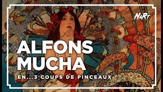 3 coups de pinceau  ALFONS MUCHA [upl. by Bathulda]