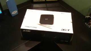 Acer AspireRevo 3610 Nettop Unboxing [upl. by Dranyar]