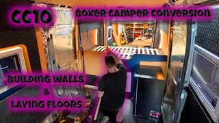 Lightweight walls  Boxer camper conversion  CC10 [upl. by Frazier]