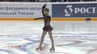 Julia Lipnitskaya 2011 Russian Nationals FS [upl. by Abernon]