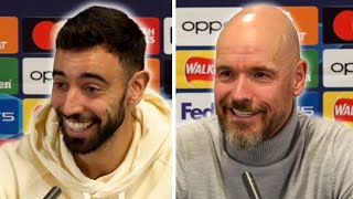 Erik ten Hag and Bruno Fernandes FULL prematch press conference  Galatasaray v Manchester United [upl. by Kolivas]