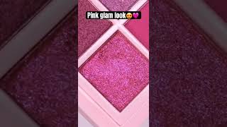 Pink glam eyes makeup 😍 music ytshorts shorts youtubeshorts eyemakeup cover music atifaslam [upl. by Udell62]