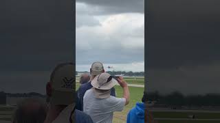 F35 takeoff at Oshkosh airshow shorts airshow [upl. by Hesler214]