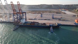 GLOBALink  Gwadar port under CPEC transformed from old wharf to modern port [upl. by Sivolc]