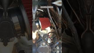 Air filter change splender bs7 modified viralvideo viral mechanical [upl. by Klemperer]