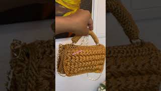 Magnifique Sac au Crochet 🧶 handmadebag selbstgemachtes sacaucrochet crochetbycarelle [upl. by Chivers]