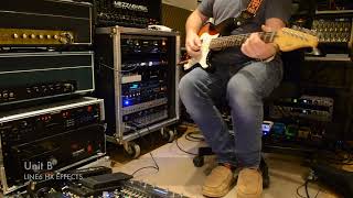 LINE6 HX EFFECTS VS LA STYLE GUITAR RACK [upl. by Yanffit521]