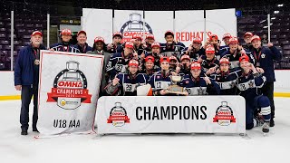 2024 OMHA Championships U16 and U18 AAA Highlights Brampton [upl. by Ihc]