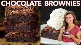 The Best Fudgy BROWNIES RECIPE I Ever Made [upl. by Joses]