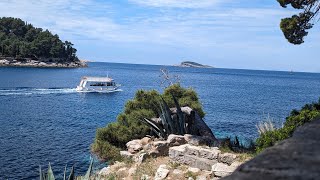 Cavtat Croatia timelapse of city beach 🇭🇷🌞🌞 [upl. by Aihsiyt164]