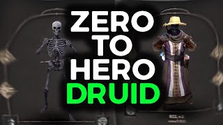 ZERO TO HERO DRUID no items  Dark and Darker Gameplay [upl. by Tailor]