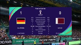 4 Alemania 10 Qatar  J2  Qatar 2022 [upl. by Ehsiom]