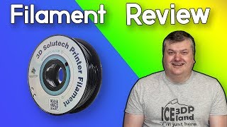 3D Solutech Natural Clear PLA Review [upl. by Anawot]