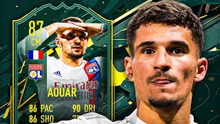 FREEZE AOUAR IS BACK 😍 87 WINTER WILDCARD AOUAR PLAYER REVIEW  FIFA 22 Ultimate Team [upl. by Wightman933]