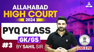 Allahabad High Court 2024  GKGS PYQs Class By Sahil Madaan Sir [upl. by Ayra146]