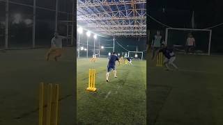 Misfielding and quick single  cricket  box cricket  shorts  trending  gully cricket  indoors [upl. by Legnaleugim]