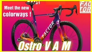 The new Factor ostro VAM 2024  with new colorways Tour de france special edition [upl. by Aicaca]