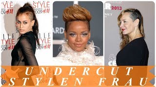 Die besten 20 Ideen zu frisuren mit undercut damen 2018 [upl. by Hubert]