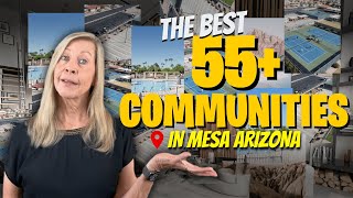 Where To Retire In Mesa Arizona  Top Mesa Arizona 55 Communities [upl. by Zapot581]