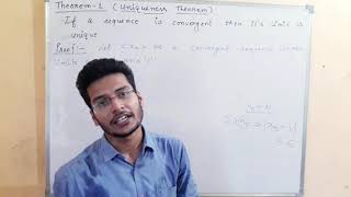 Real Analysis Sequence Uniqueness Theorem [upl. by Ahsil]