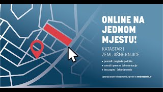 Katastar i zemljišne knjige online  Uređena zemlja [upl. by Atiken]