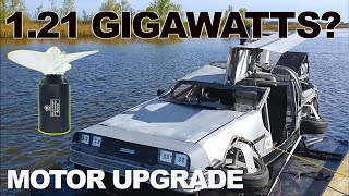 121 Gigawatts Upgrading to a Flipsky 65211 efoil motor and Flipsky 75100 ESC for more power [upl. by Lemcke]