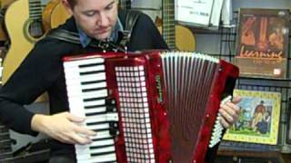 Mark plays the Scarlatti 60 Bass Piano Accordion  Hobgoblin Music Birmingham [upl. by Herzig]