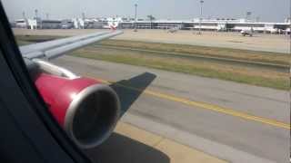 AirAsia Airbus A320200 Take Off In Bangkok [upl. by Lem]