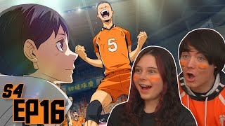 LETS GO TANAKA  Haikyuu Season 4 Episode 16 Reaction amp Review [upl. by Nnewg837]