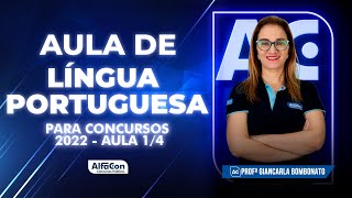 LÍNGUA PORTUGUESA PARA CONCURSOS 2023  AULA 15  AlfaCon [upl. by Sitto376]