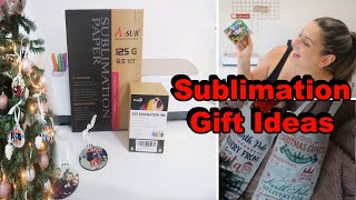 SUBLIMATION Christmas Gift ideas to make and sell sublimation tutorials for beginners [upl. by Ruggiero]