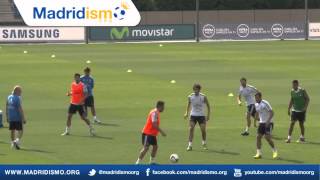 Real Madrid Training without Internationals Except Casillas [upl. by Ednil110]