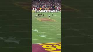 Another angle of Washington hail Mary nfl viral [upl. by Ecnaled]