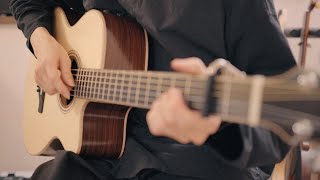 Nylon Strings on Acoustic Guitar [upl. by Sibeal]