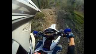 Malaguti X3M 125 Offroad  Crash  GoPro HERO [upl. by Acinoda311]