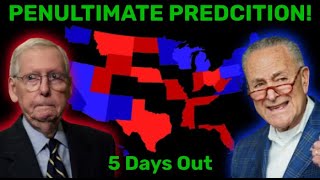 2024 Senate Prediction 4 DAYS AWAY FROM ELECTION [upl. by Dnamra]