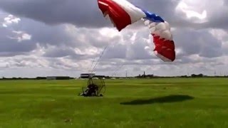 Powered Parachute Crash 91011 Angle 2 [upl. by Inhsor815]