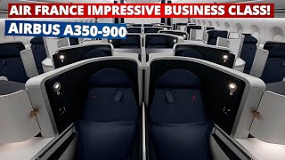 TRÉS CHIC Air France LOVELY A350900 The total Business Class Experience Sao Paulo  Paris [upl. by Dnalyaw]