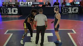 165 LBs Missouris Cam Steed vs Illinois Braeden Scoles  Illinois Wrestling [upl. by Eoz35]