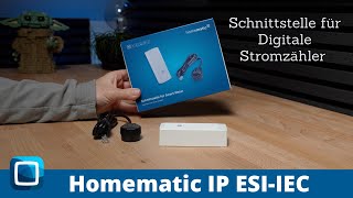 Homematic IP Schnittstelle für Smart Meter HmIPESIIEC [upl. by Marve]