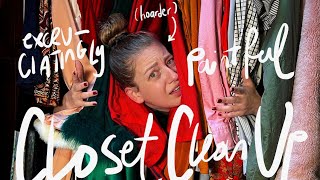 Hoarder attempts a closet clean up  Amanda Show Ep 4 Excruciatingly painful experience [upl. by Ruscio]