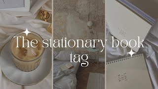 Stationary book tag [upl. by Thirzia]